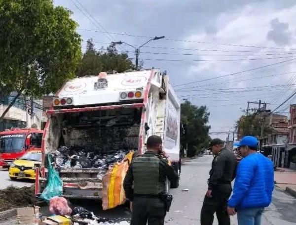 Bolsa de basura 'explotó' en Boyacá