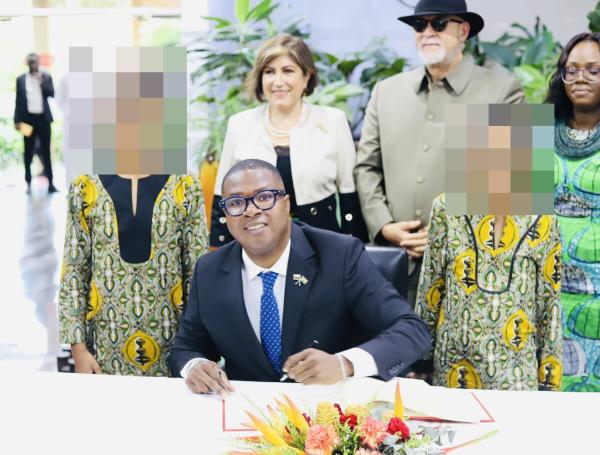 Daniel Garcés Carabalí, embajador de Colombia en Ghana.