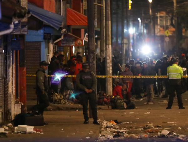 Explosión en el barrio San Bernardo de Bogotá ocurrió en la carrera Décima con calle 3.