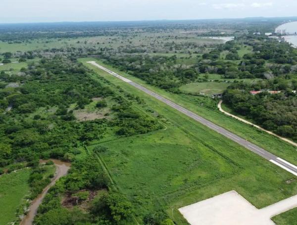 Aeropuerto del Golfo de Morrosquillo, ubicado en el municipio de Tolú