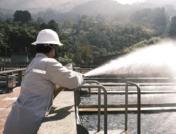 Suministro de agua en Antioquia