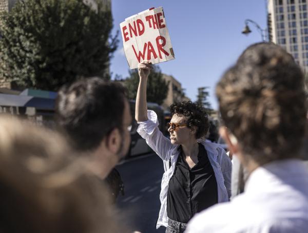 Manifestaciones en Israel.