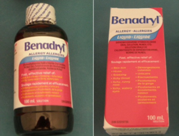 benadryl