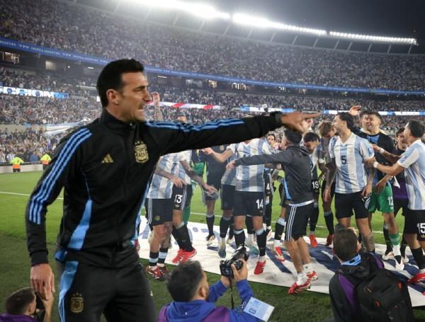 Argentina goleó a Brasil en la eliminatoria