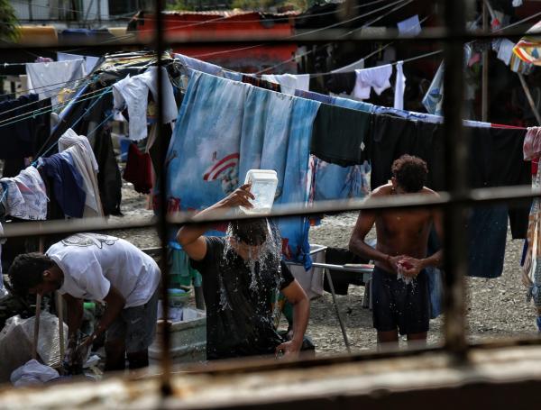 Centro de detención transitorio Marte. Allí están más de 230 'shottas'' y 'Espartanos'.