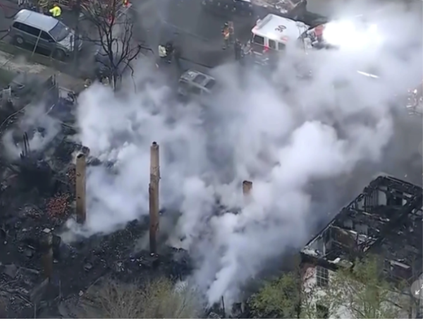 Incendio en New Jersey.