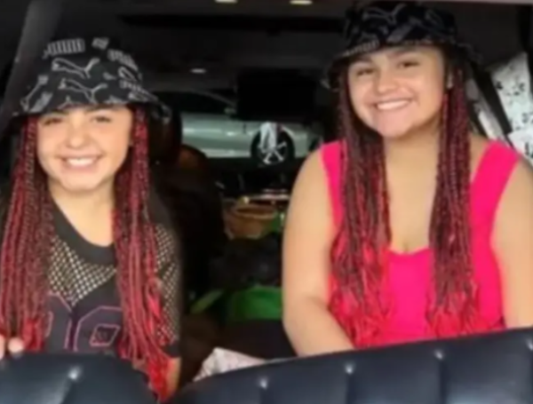 Niñas colombianas víctimas de incendio.
