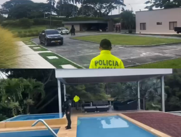 La mansión donde fue capturado José Nelson Toro Marín.