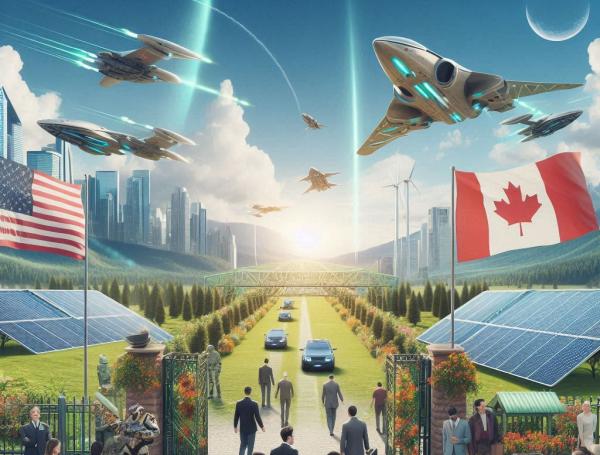 Frontera Estados Unidos - Canadá en el futuro