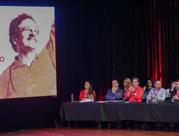 Juan Manuel Galán en la conveción del Nuevo Liberalismo de noviembre del año pasado.