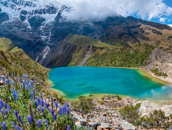 Laguna Humantay, en Perú.