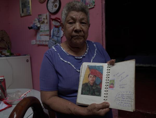 Hermencia Vega García, madre de Diuviseldo Torres.