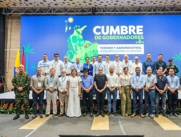 La cumbre de gobernadores se realizó en Yopal, Casanare.