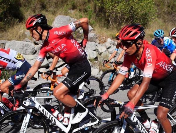 Winner Anacona y Nairo Quintana