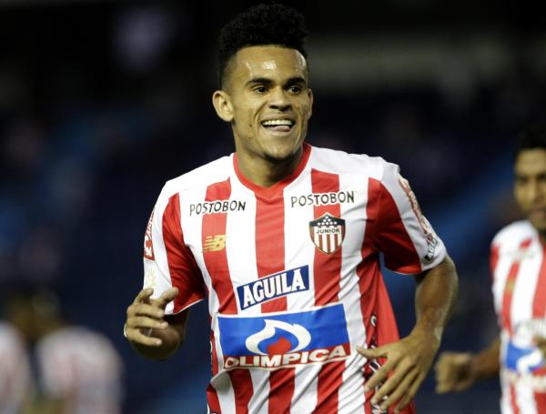 Luis Díaz con el Junior