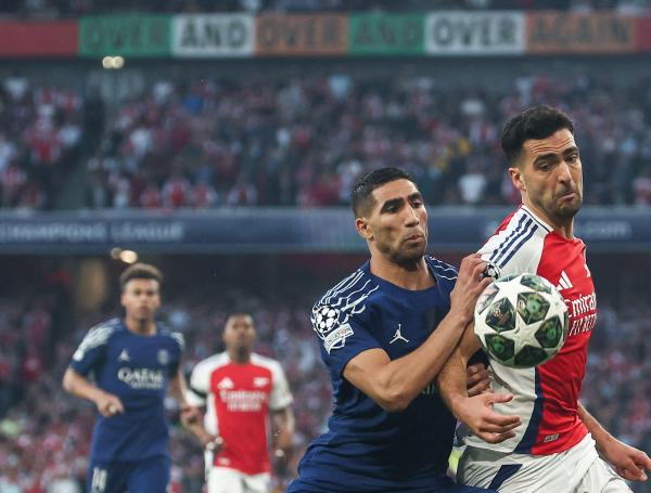Arsenal vs. PSG AFP 1