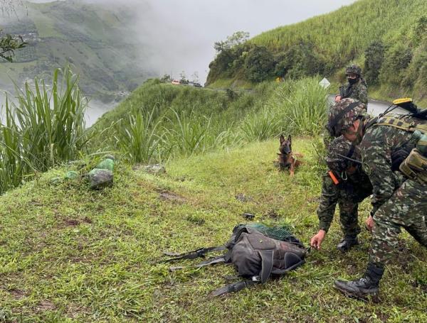 Acciones del Ejército en Nariño.