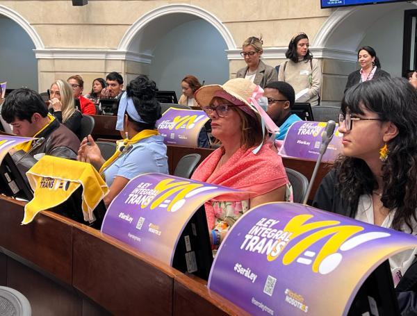El 24 de abril se realizó una audiencia pública sobre la Ley Integral Trans.