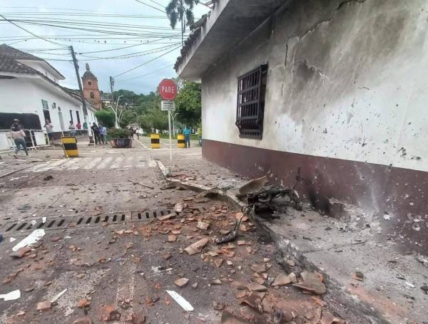 Estallido de una motobomba en Caloto, Cauca.
