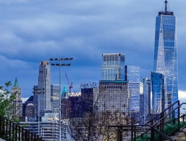 Algunos edificios del centro financiero de Manhattan, en Nueva York