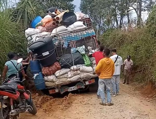 Emergencia invernal en el oriente de Cauca.