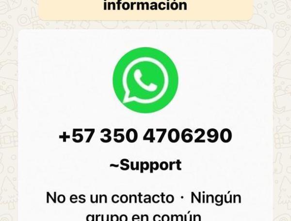 Estafas de WhatsApp