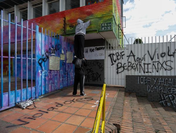 Jardín infantil donde presuntamente ocurrieron los hechos.