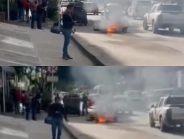Intento de robo en Chapinero, Bogotá, cerca al parque de la 93.