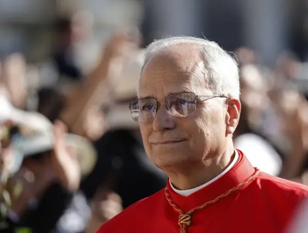 El cardenal estadounidense Robert Francis Prevost, en una fotografía de archivo.