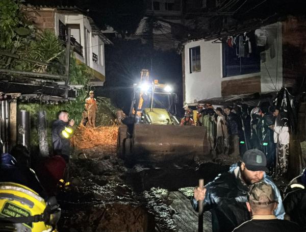 Deslizamiento en Sabaneta