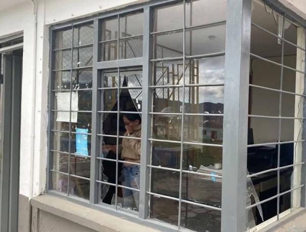Explosivo contra subestación de Policía en Pasto, Nariño.
