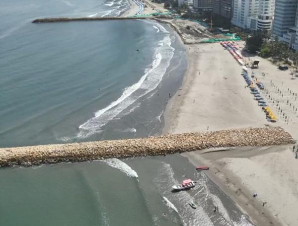 Playas de Bocagrande, protección costera