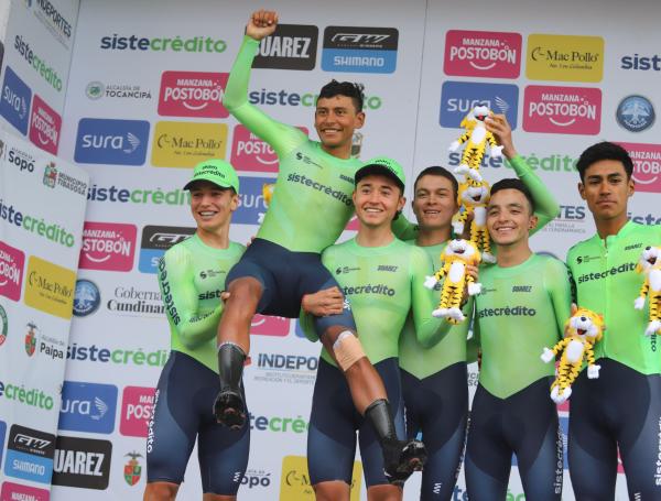 Sistecrédito, el mejor equipo de la Vuelta de la  Juventud