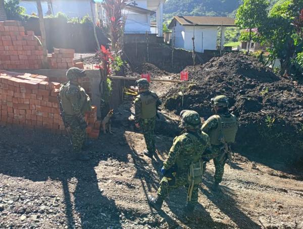 El Ejército desactivó el explosivo, de forma controlada.