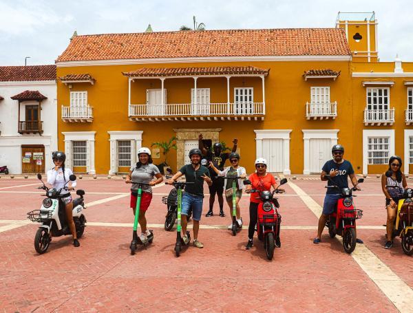 Motos eléctricas en Cartagena.