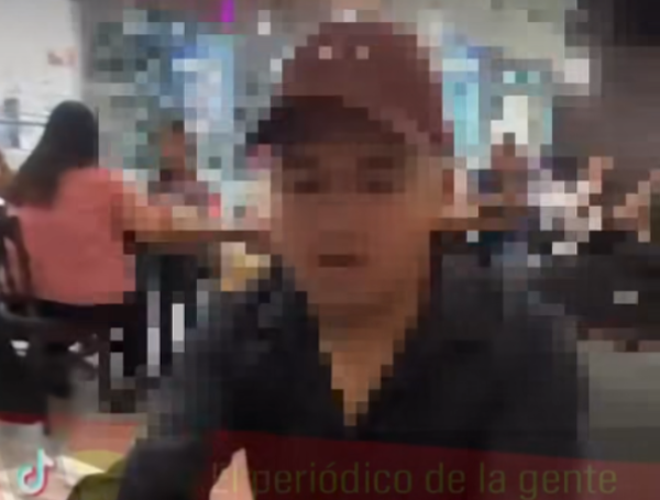 Hombre con el que fue vista Catalina