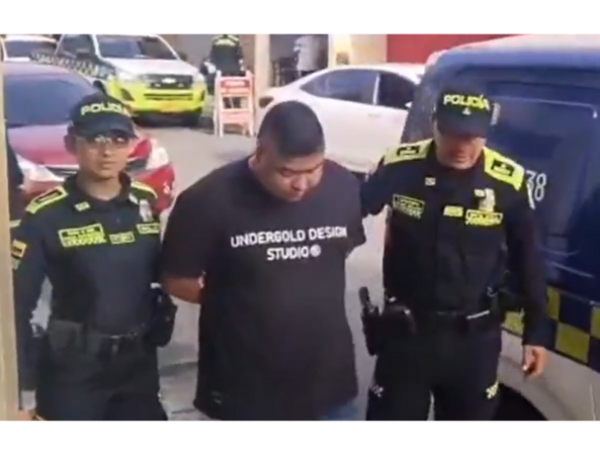 Anderson Navas, capturado por la muerte de Jhon Gamboa en Bucaramanga.
