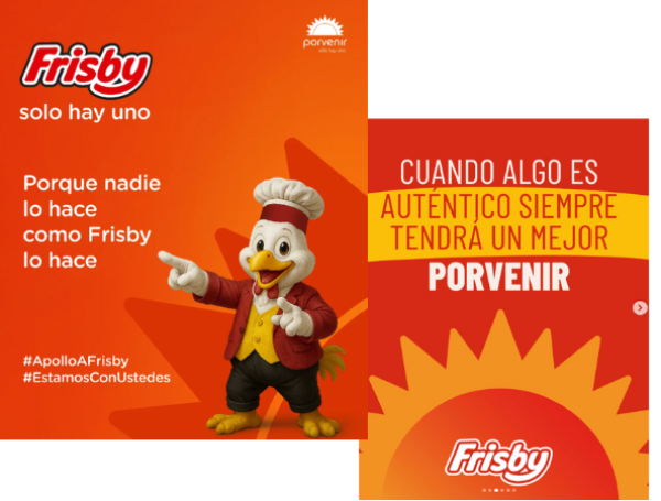 Pollo Frisby 'a-pollo'