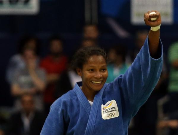 Yuri Alvear, doble medallista olímpica en judo.