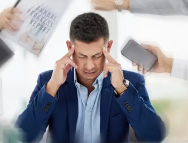 exceso de trabajo