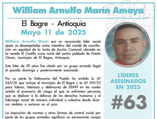 .Otros municipios de la subregión como Valvidia e Ituango han vivido situaciones similares