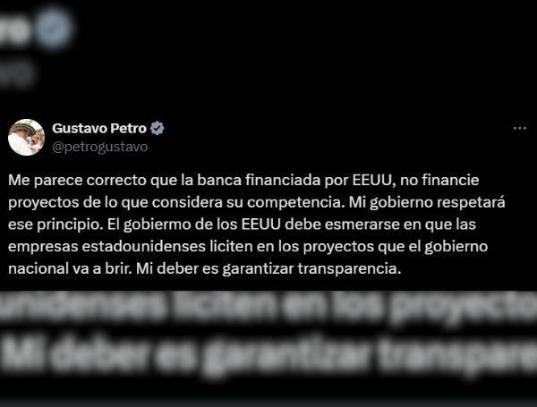 Trino del presidente Petro