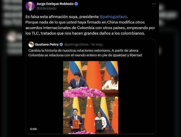 Jorge Enrique Robledo habló sobre la Ruta de la Seda