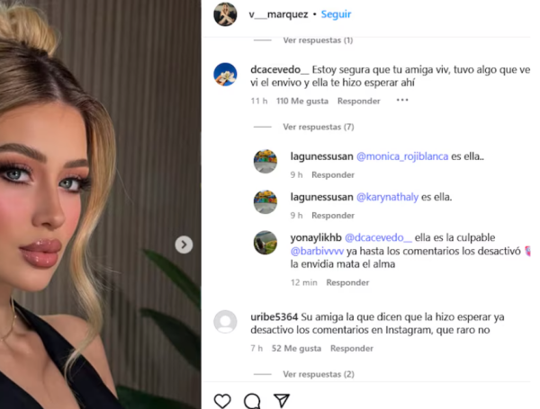 Acusaciones por parte de internautas hacia Vivian de la Torre.