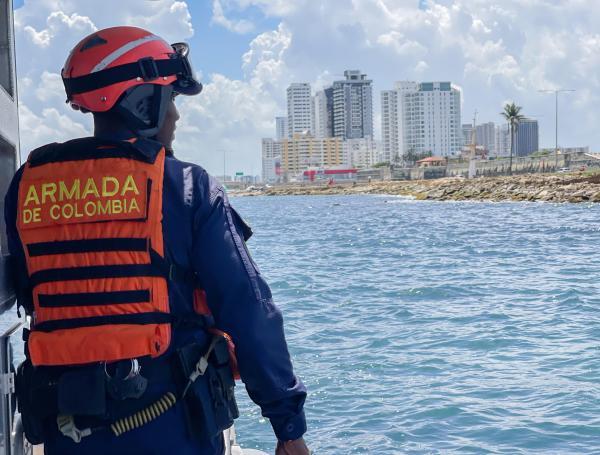 Armada Nacional frente a Cartagena