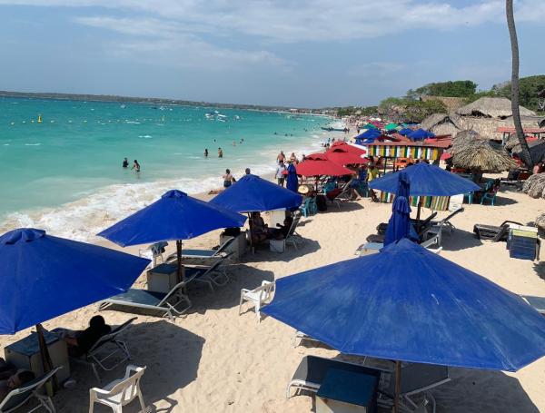 Playa Blanca en Cartagena