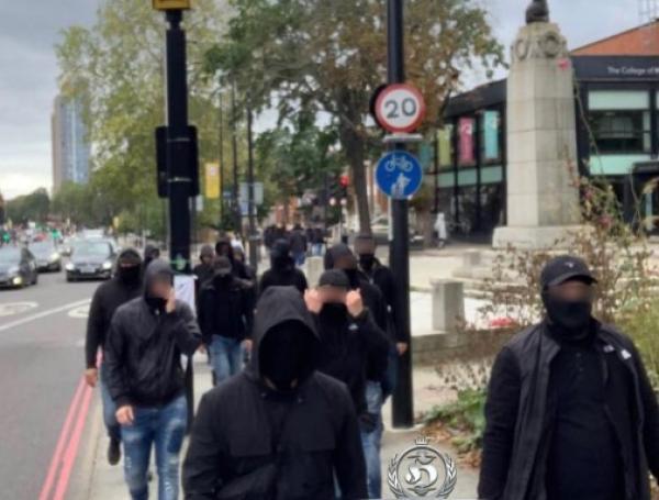 Hinchas ingleses