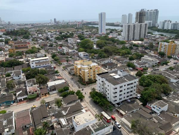 Cartagena de Indias, sector de paseo bolívar