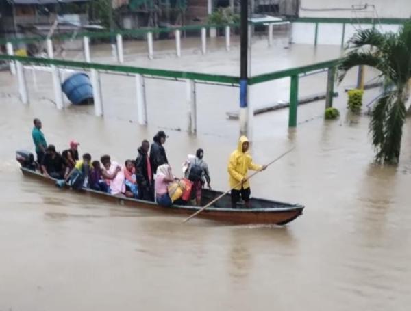 Inundaciones en el suroccidente del país.