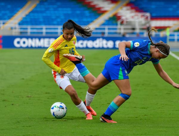 Colombia vs. Brasil, Suramericano Femenino Sub-17